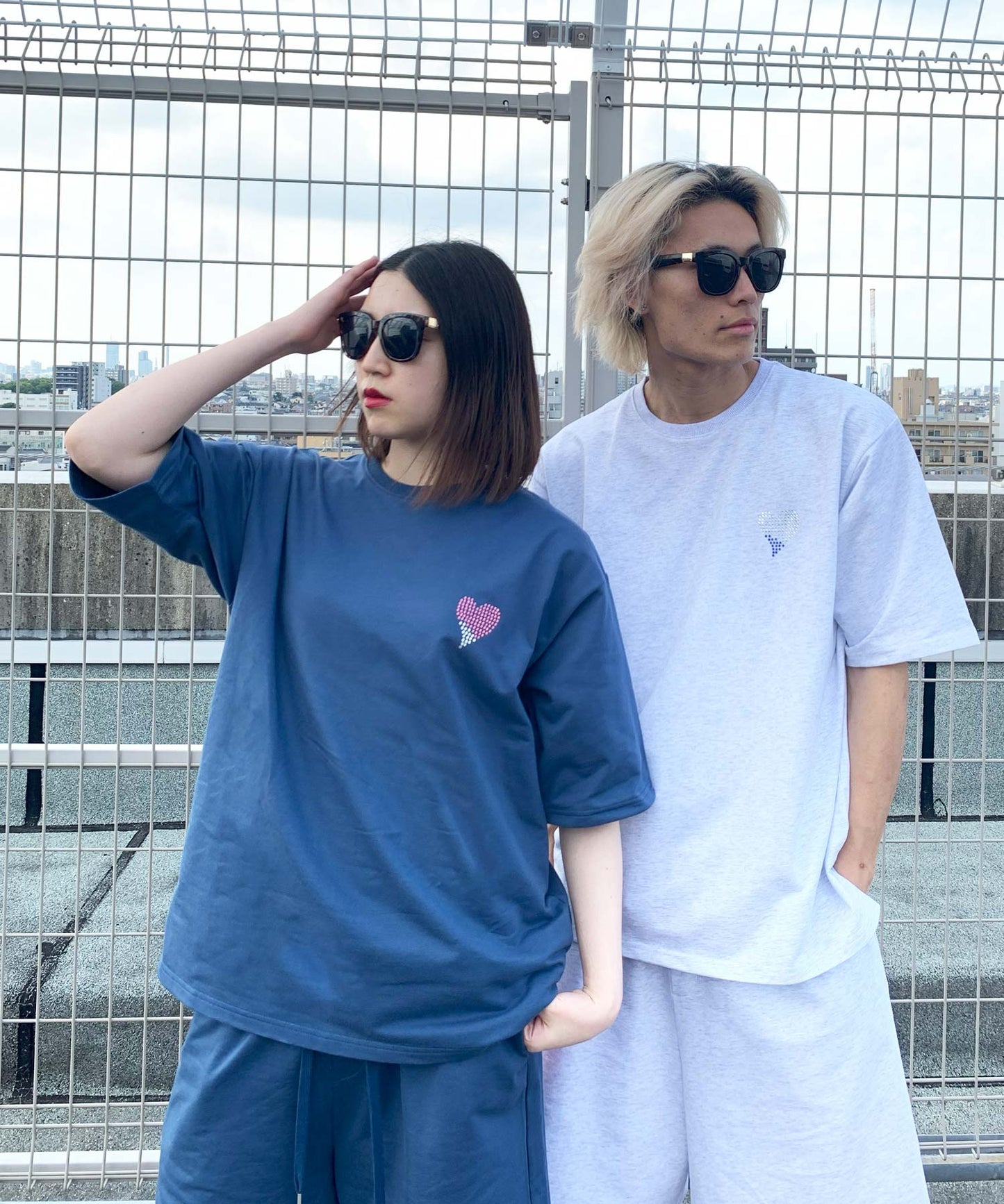 【2着で7,980円】Last Summer Special Vol.4 ハートラインストーンTee