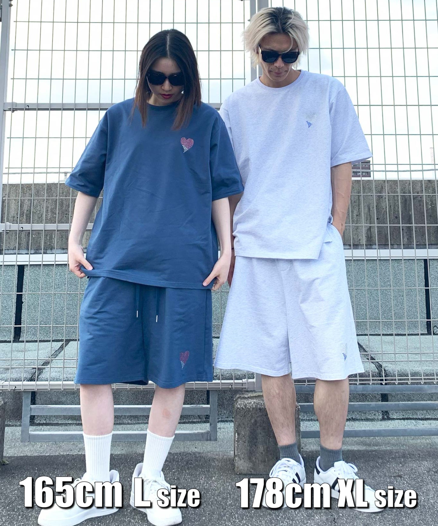ハートラインストーンセットアップ