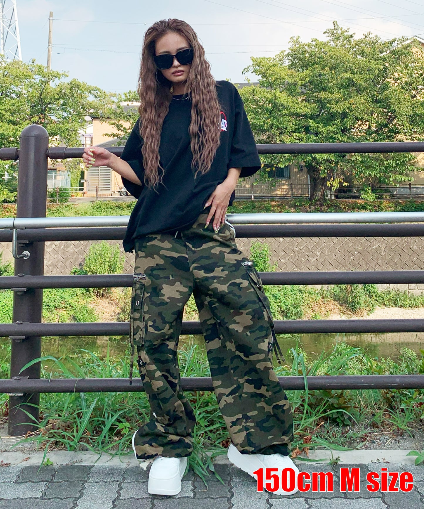 カモフラカーゴパンツ