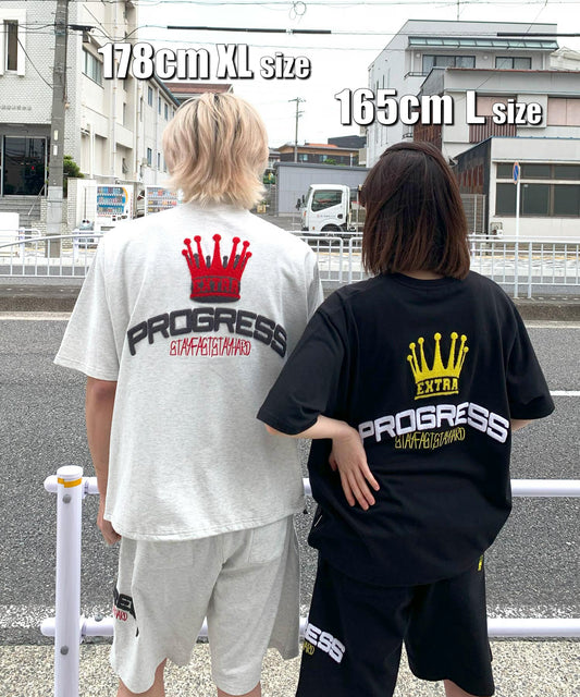 クラウンサガラ刺繍セットアップ