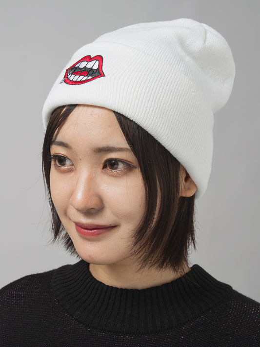 なみおくんワンポイントニットキャップ