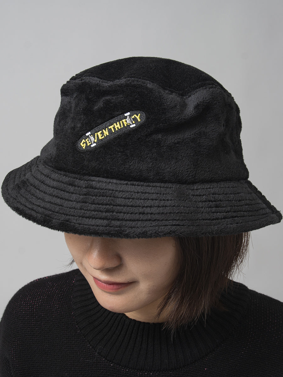 なみおくんファーバケットハット