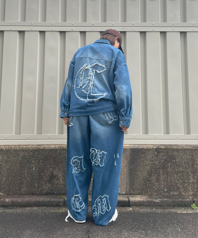 デニムセットアップ