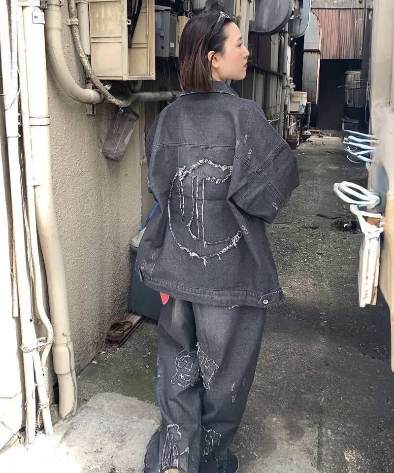 デニムセットアップ