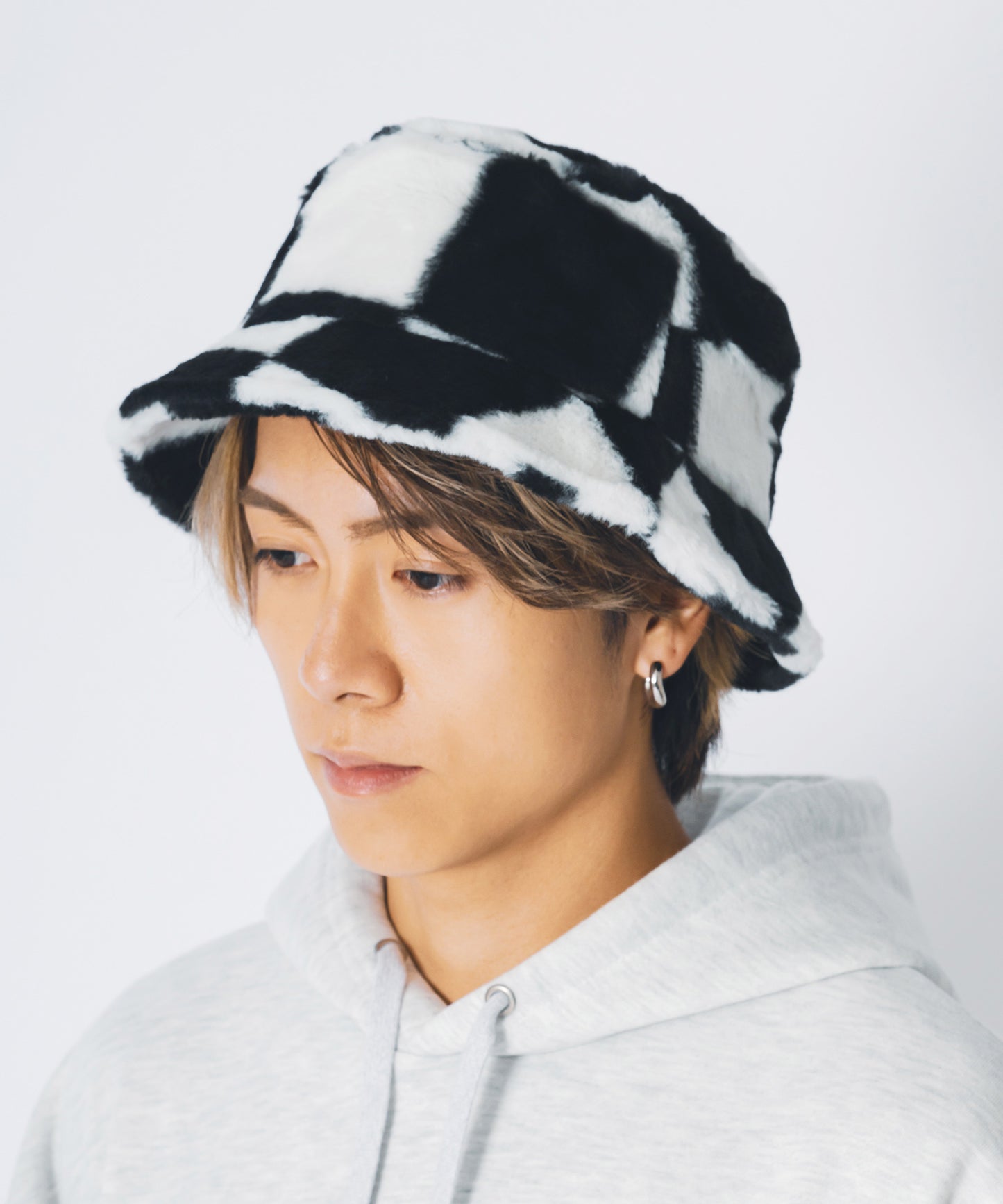 ファーバケットハット