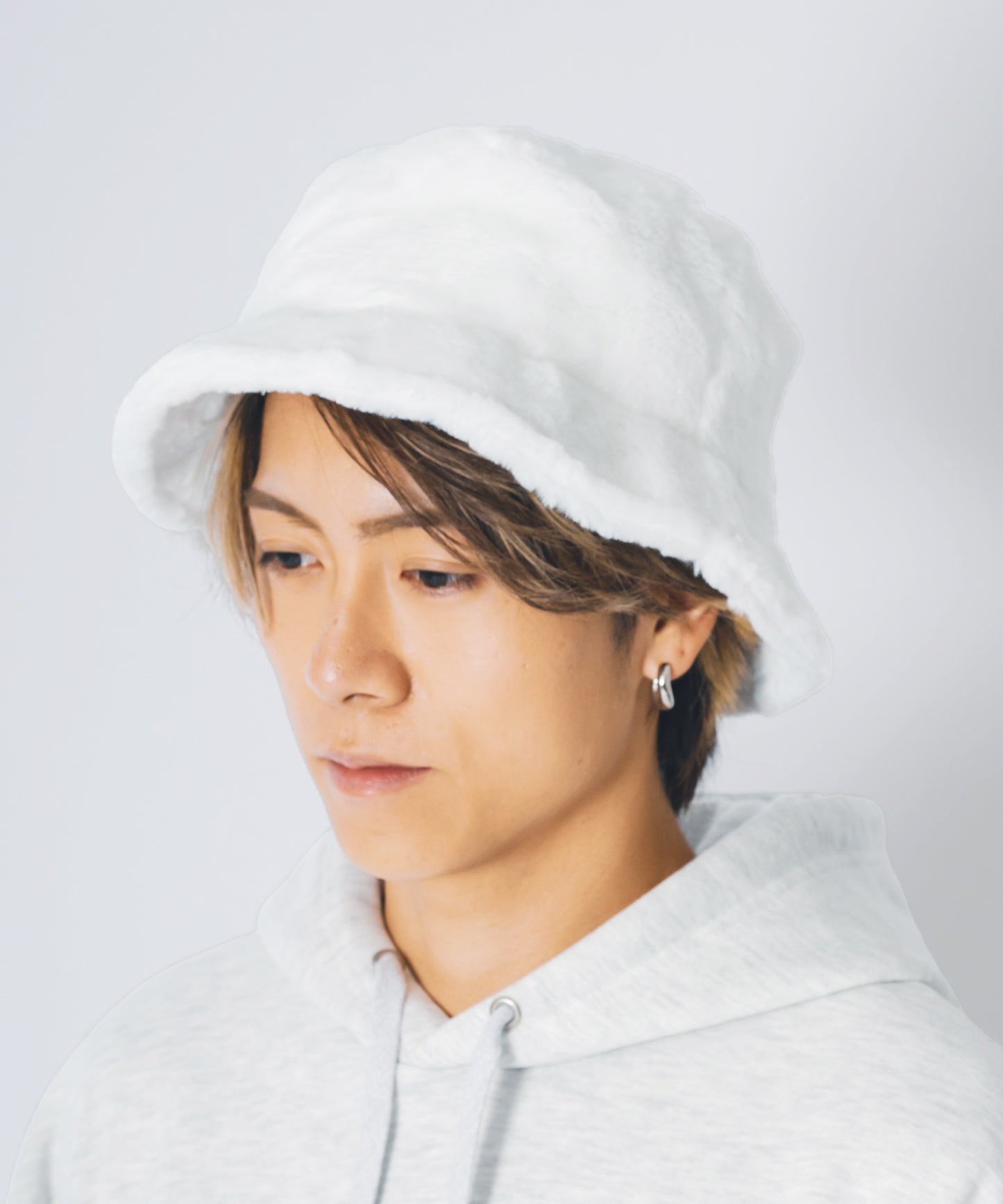 ファーバケットハット