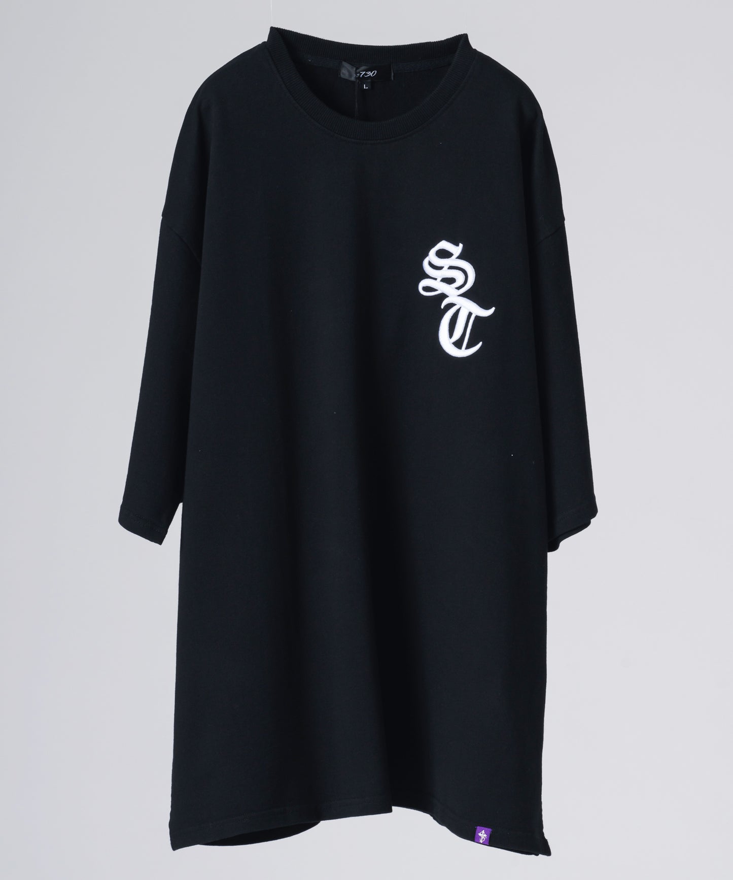 デニムアップリケTシャツ