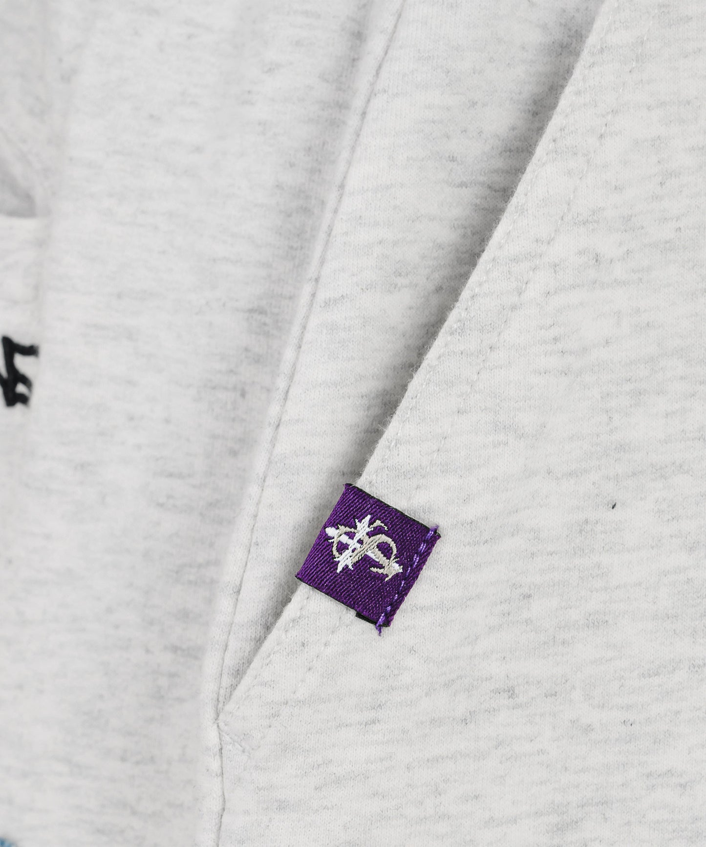 デニムアップリケショートパンツ