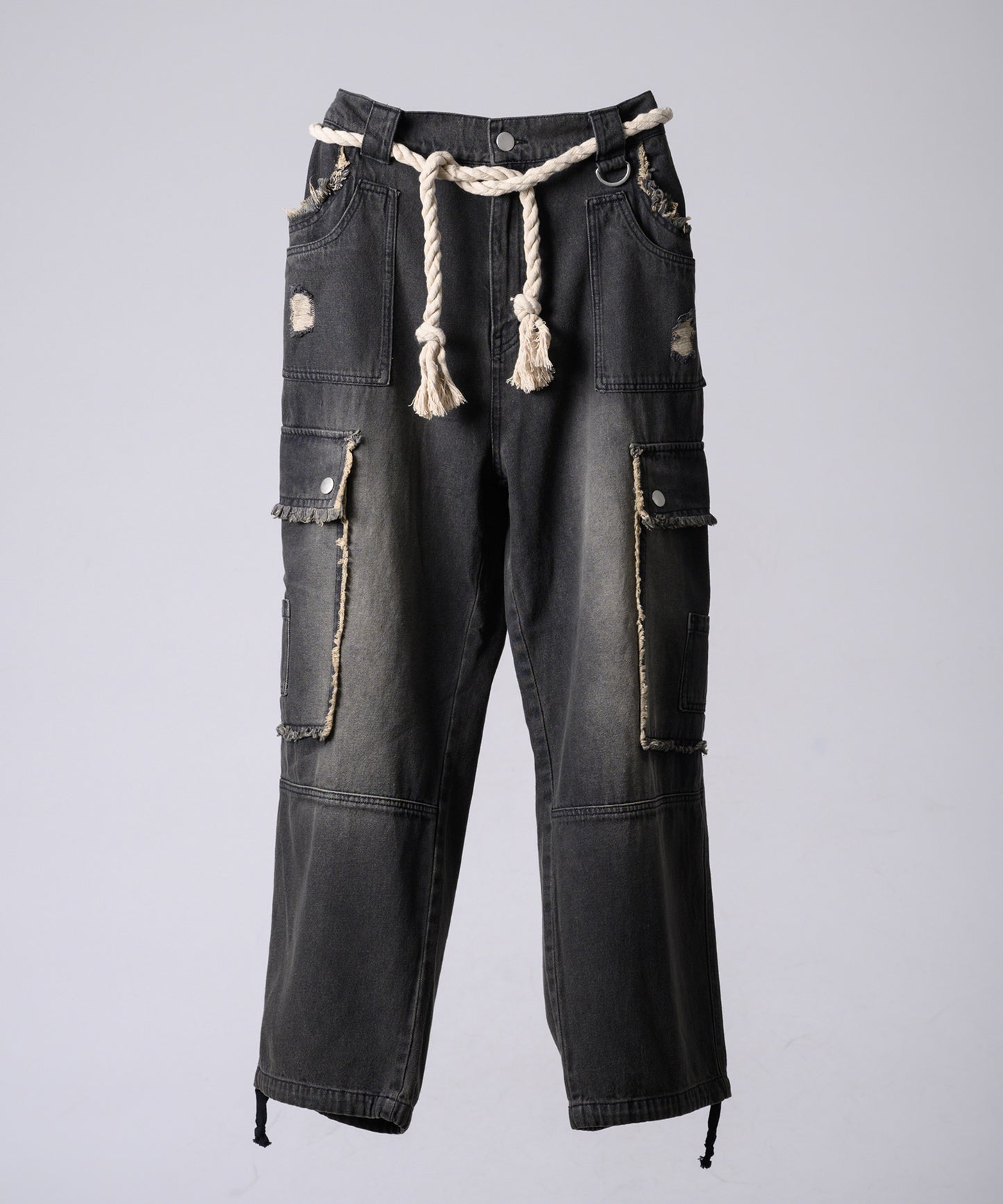 デニムカーゴパンツ