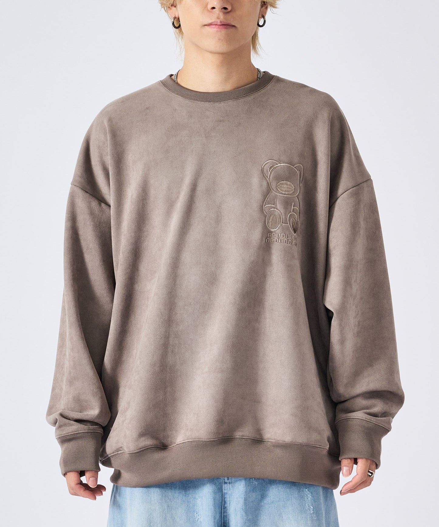 エンボスくまワイドトレーナー