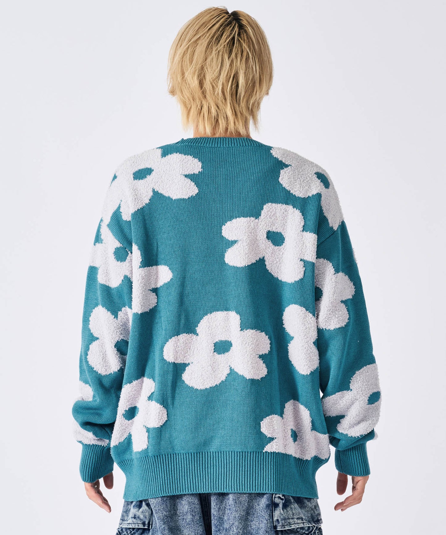 モールジャガードニット