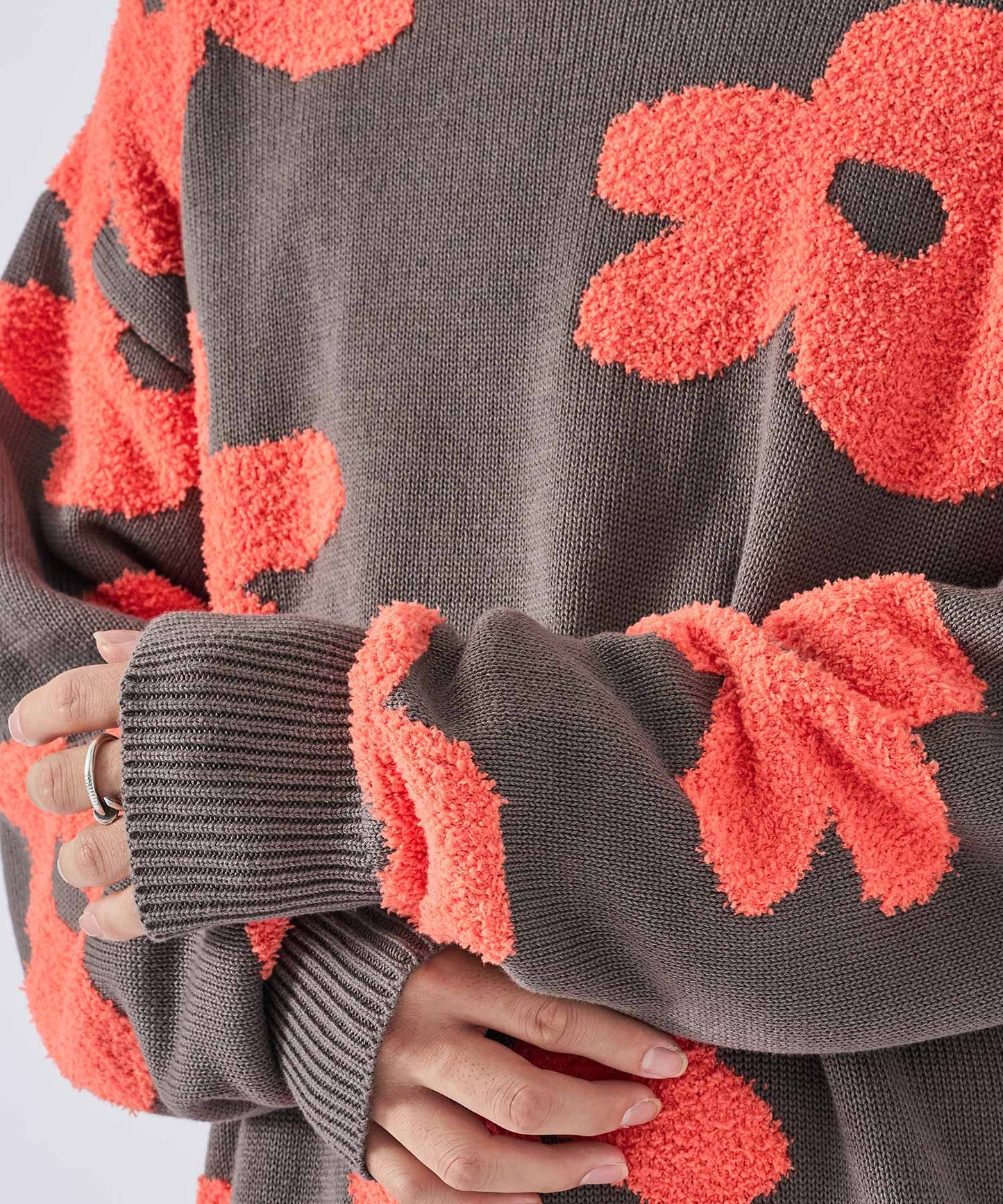 モールジャガードニット