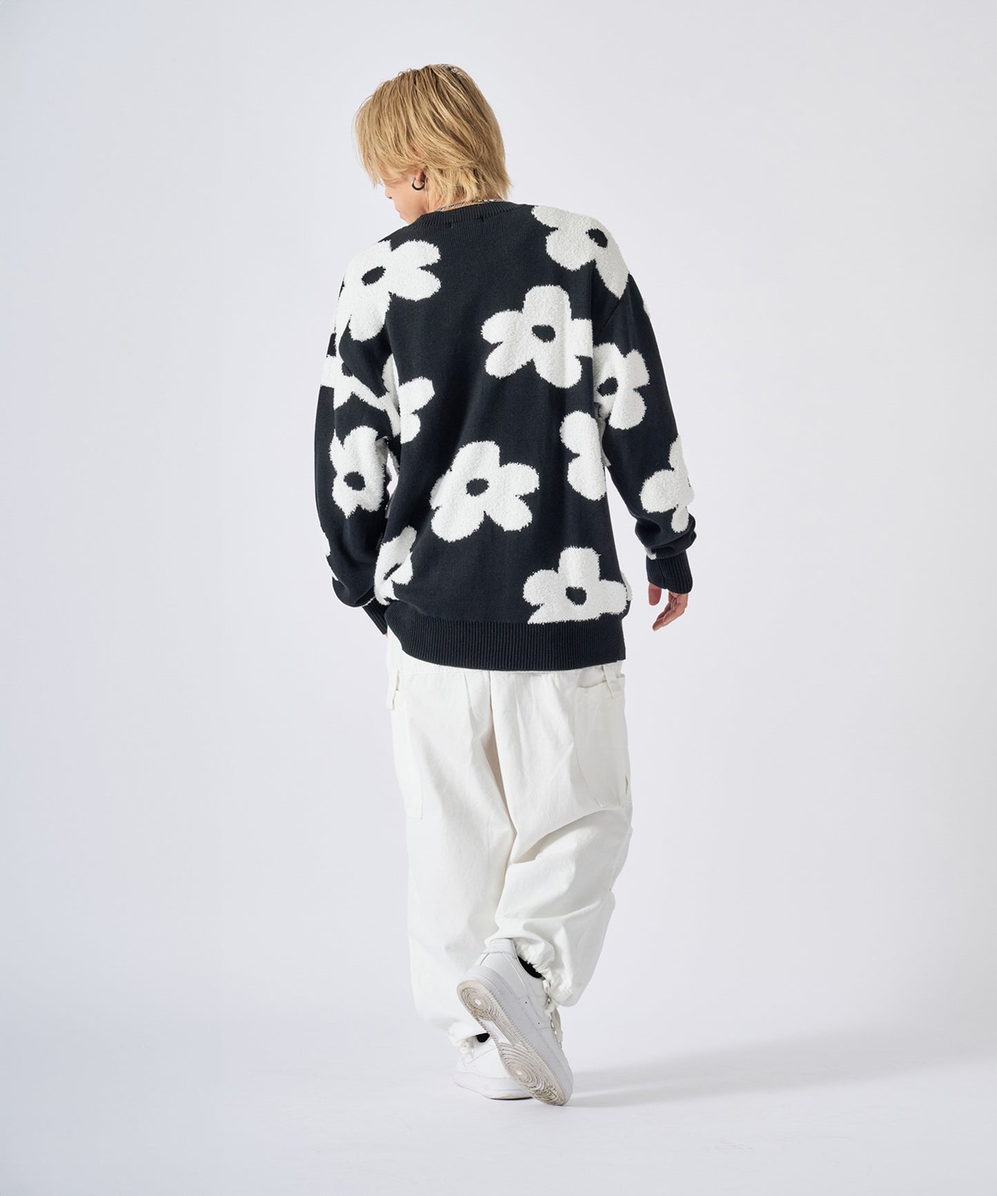 モールジャガードニット