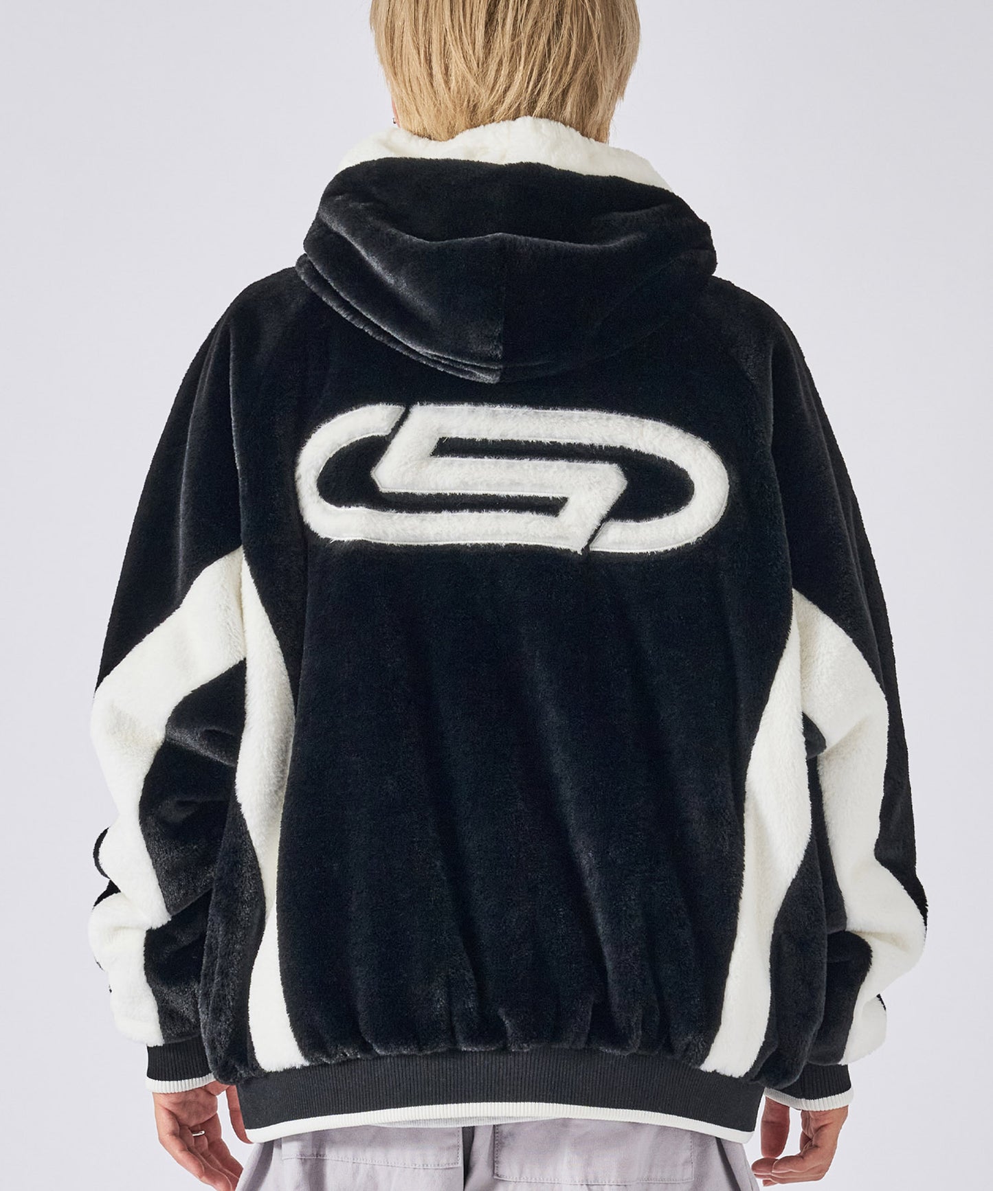 ライン切り替えブルゾン