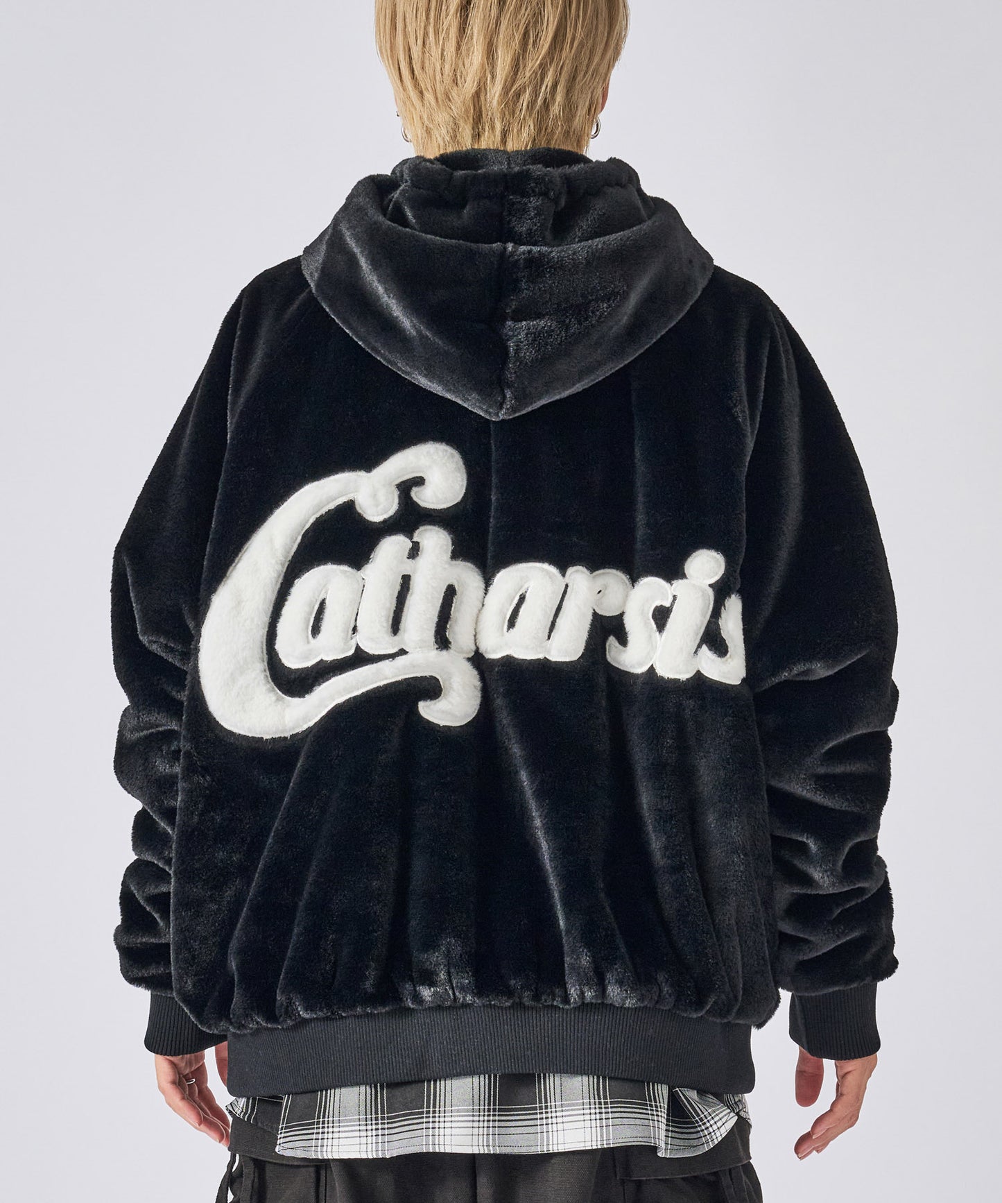 バックロゴブルゾン