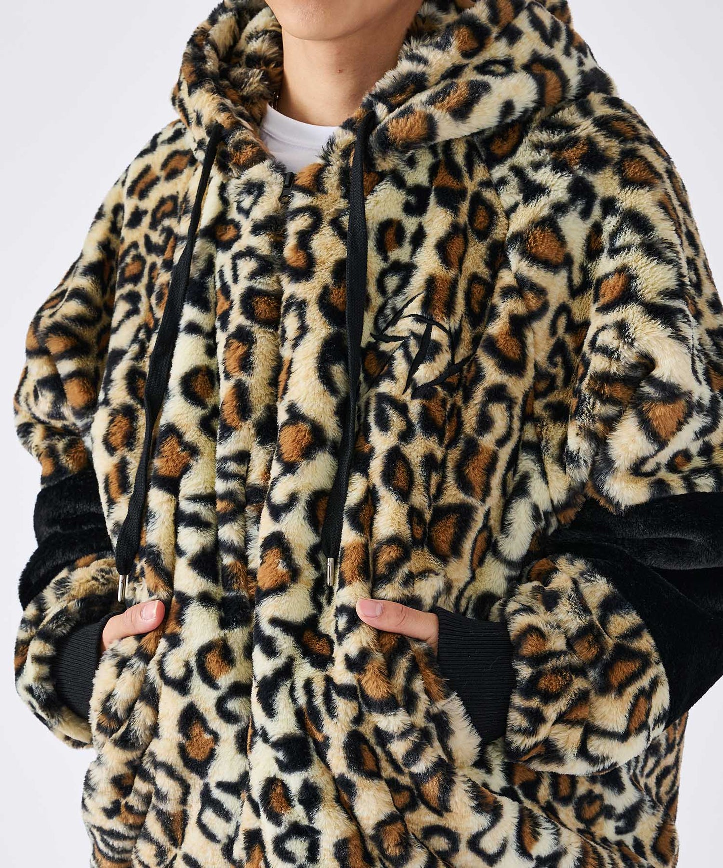 猫耳フードブルゾン