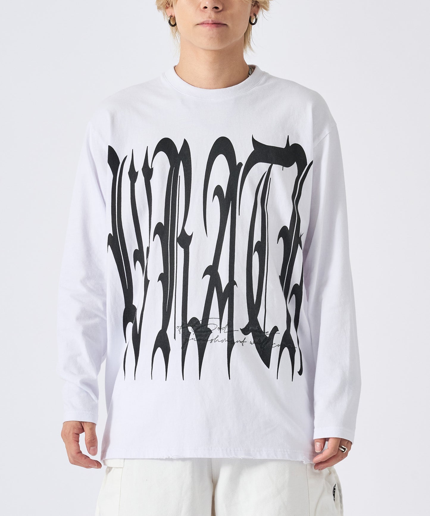 ビッグロゴ長袖Tee