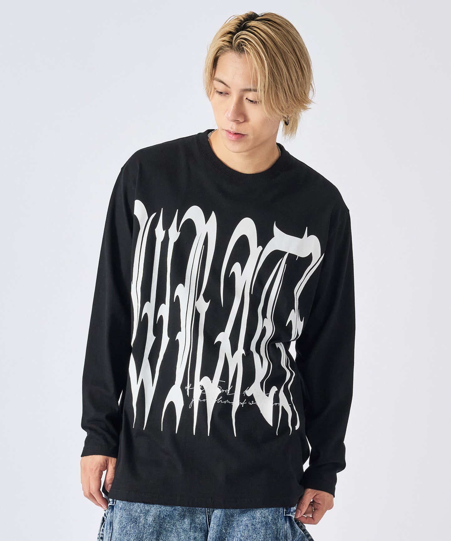 ビッグロゴ長袖Tee