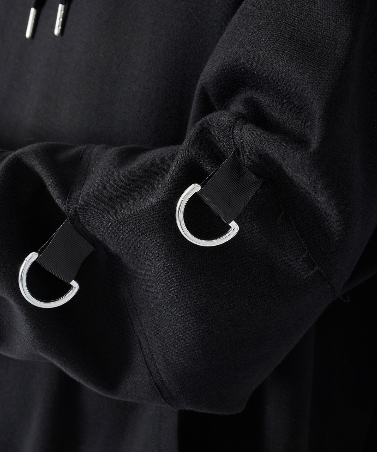 クロスアップリケパーカー