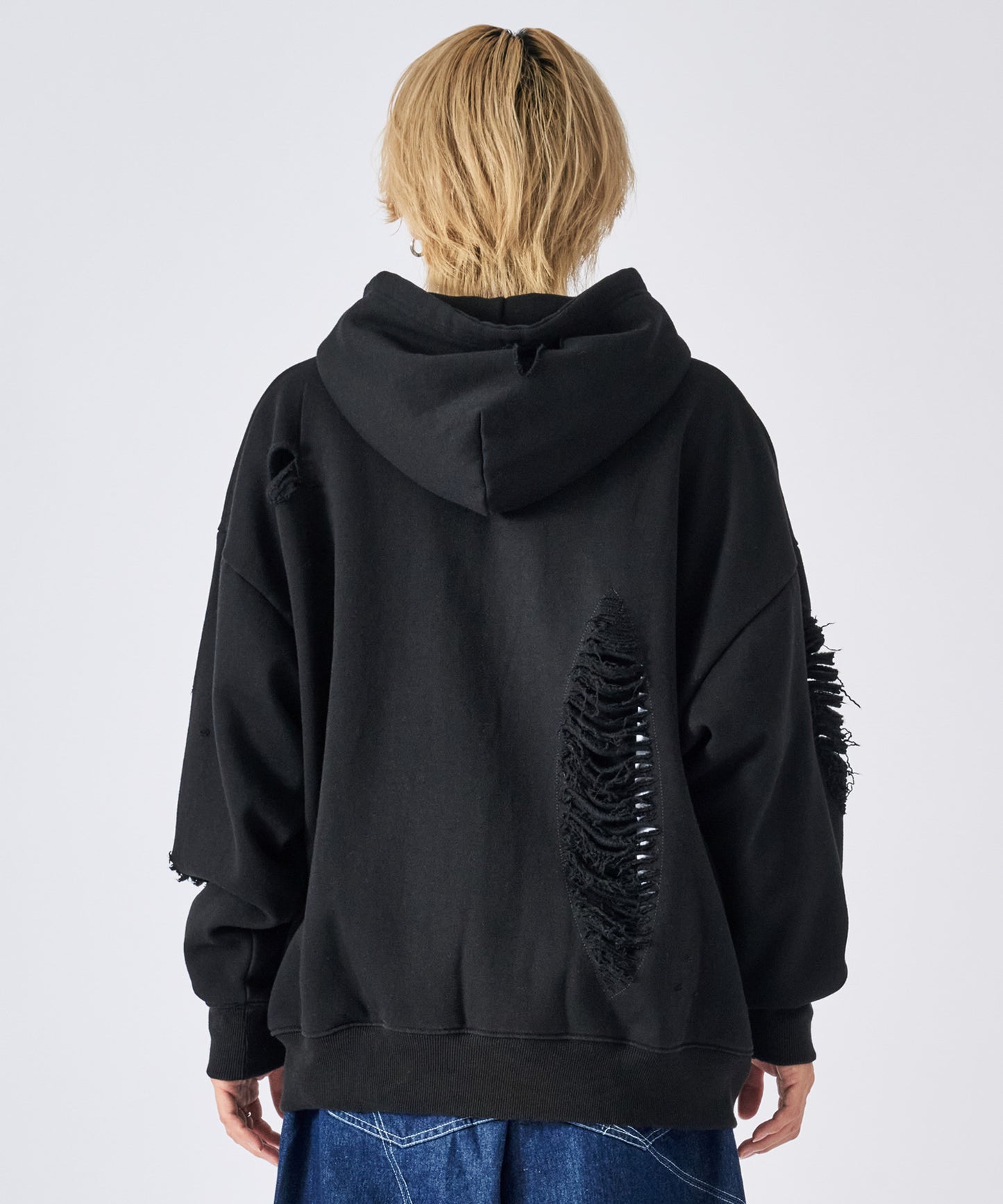 グランジZIPパーカー