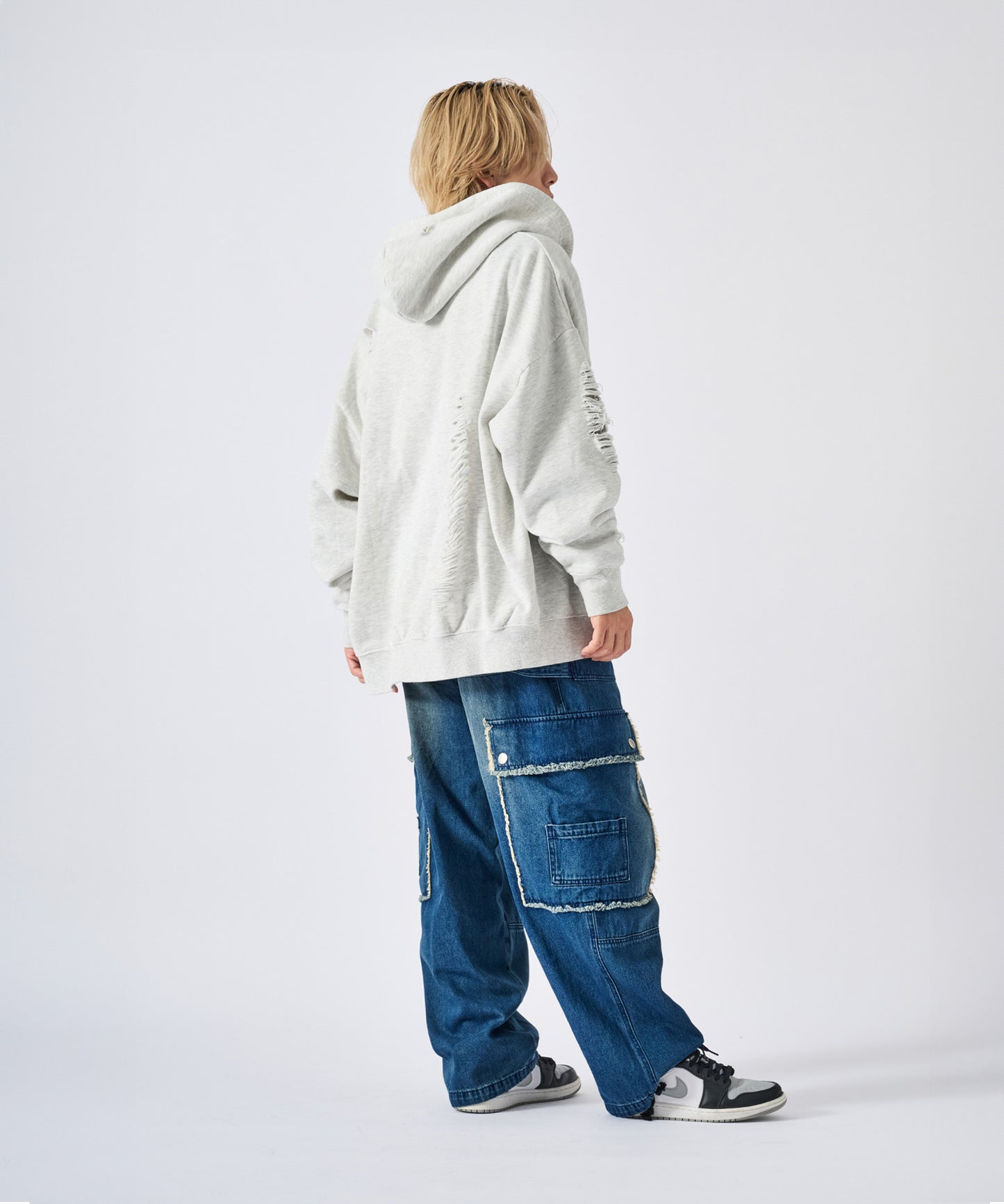 グランジZIPパーカー