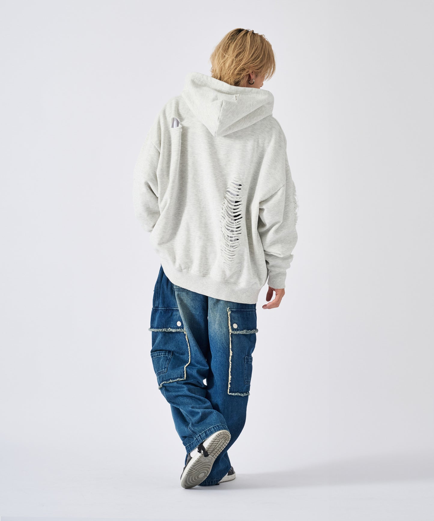 グランジZIPパーカー