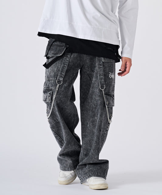 チェーンベルトカーゴパンツ