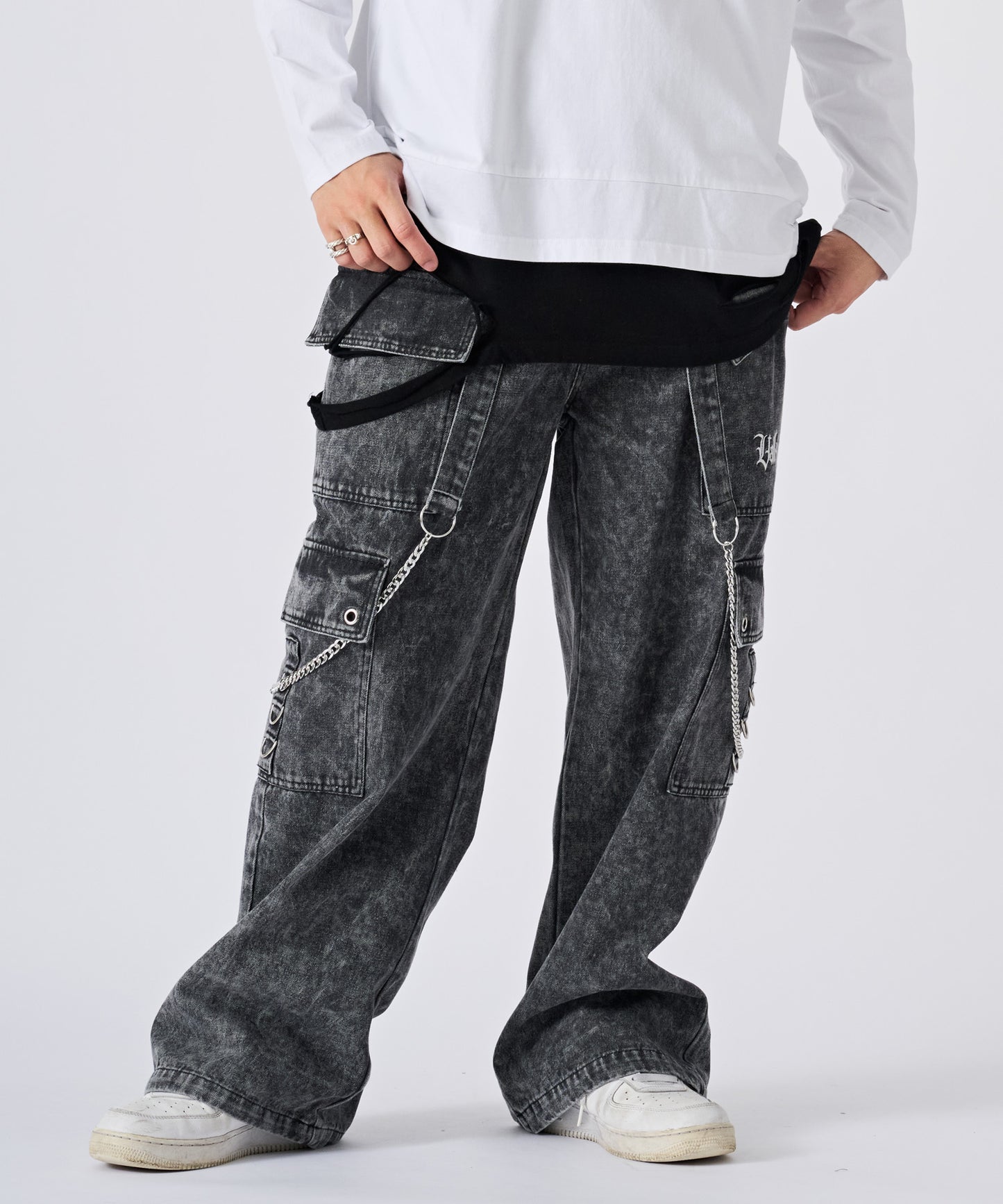 チェーンベルトカーゴパンツ