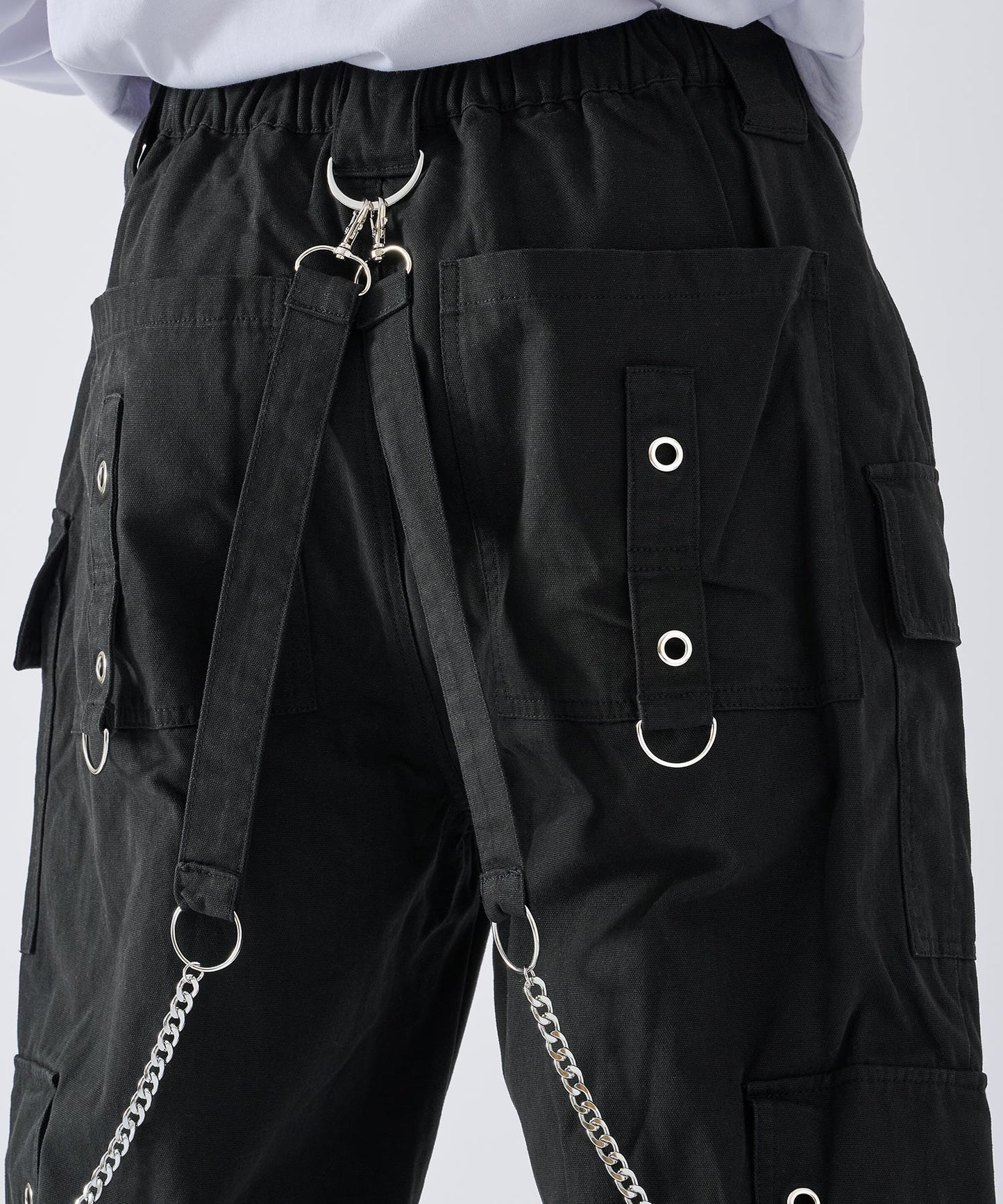 チェーンベルトカーゴパンツ
