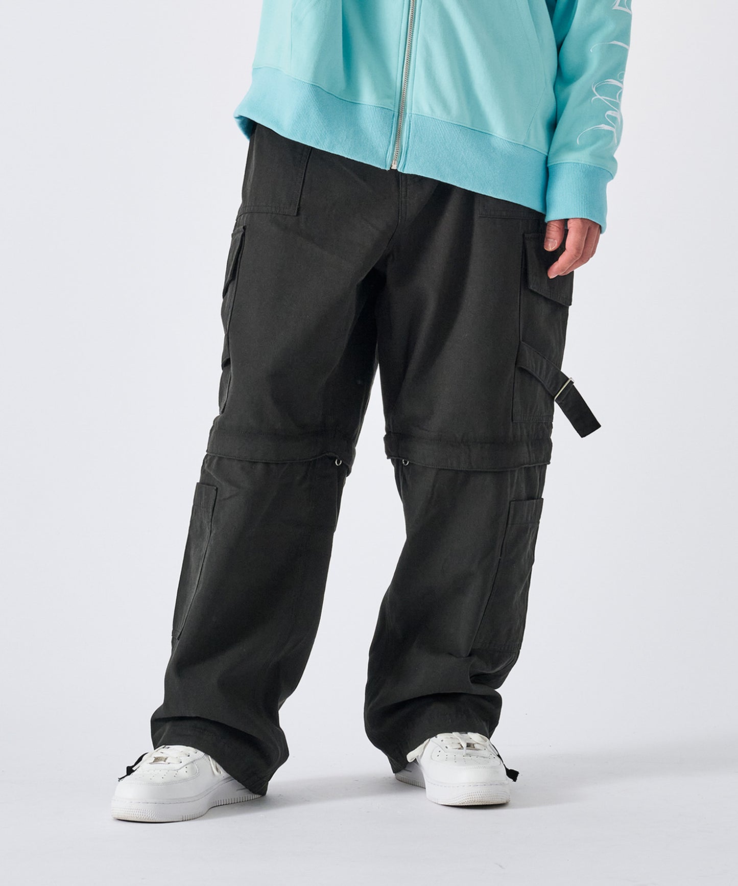 ベルトデザイン2wayカーゴパンツ