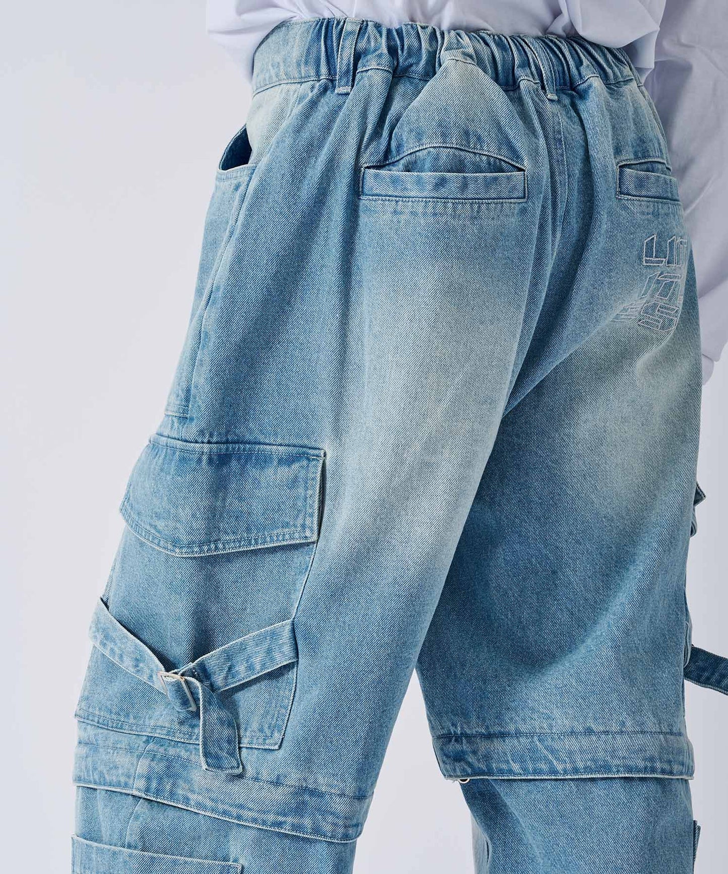 ベルトデザイン2wayカーゴパンツ