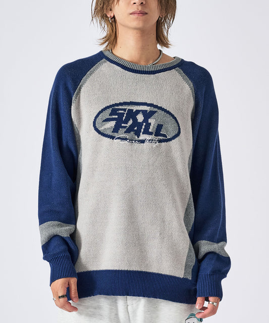 配色ロゴニット