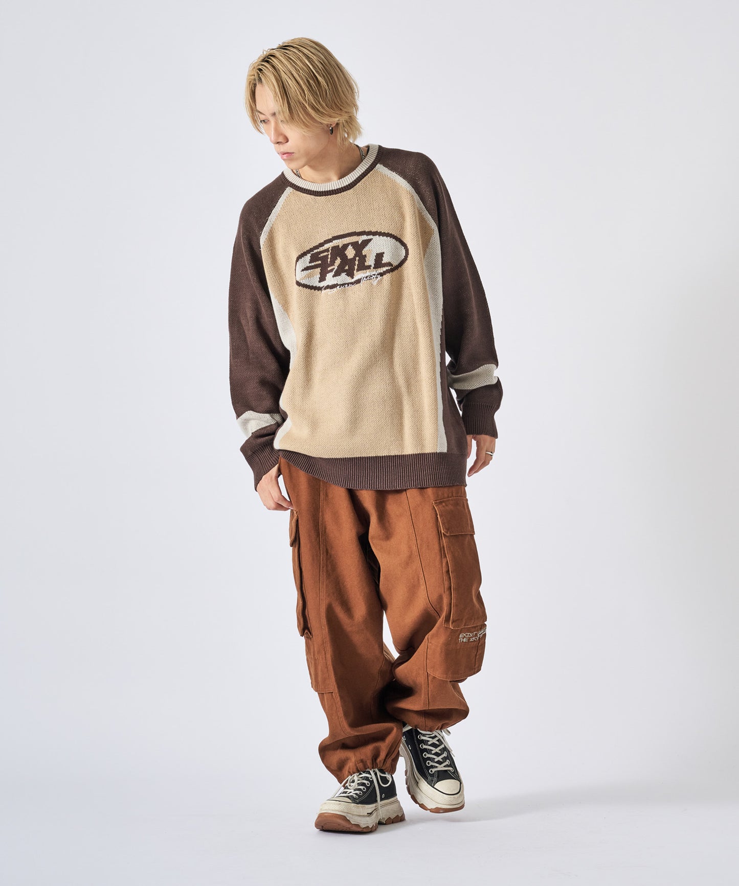 配色ロゴニット