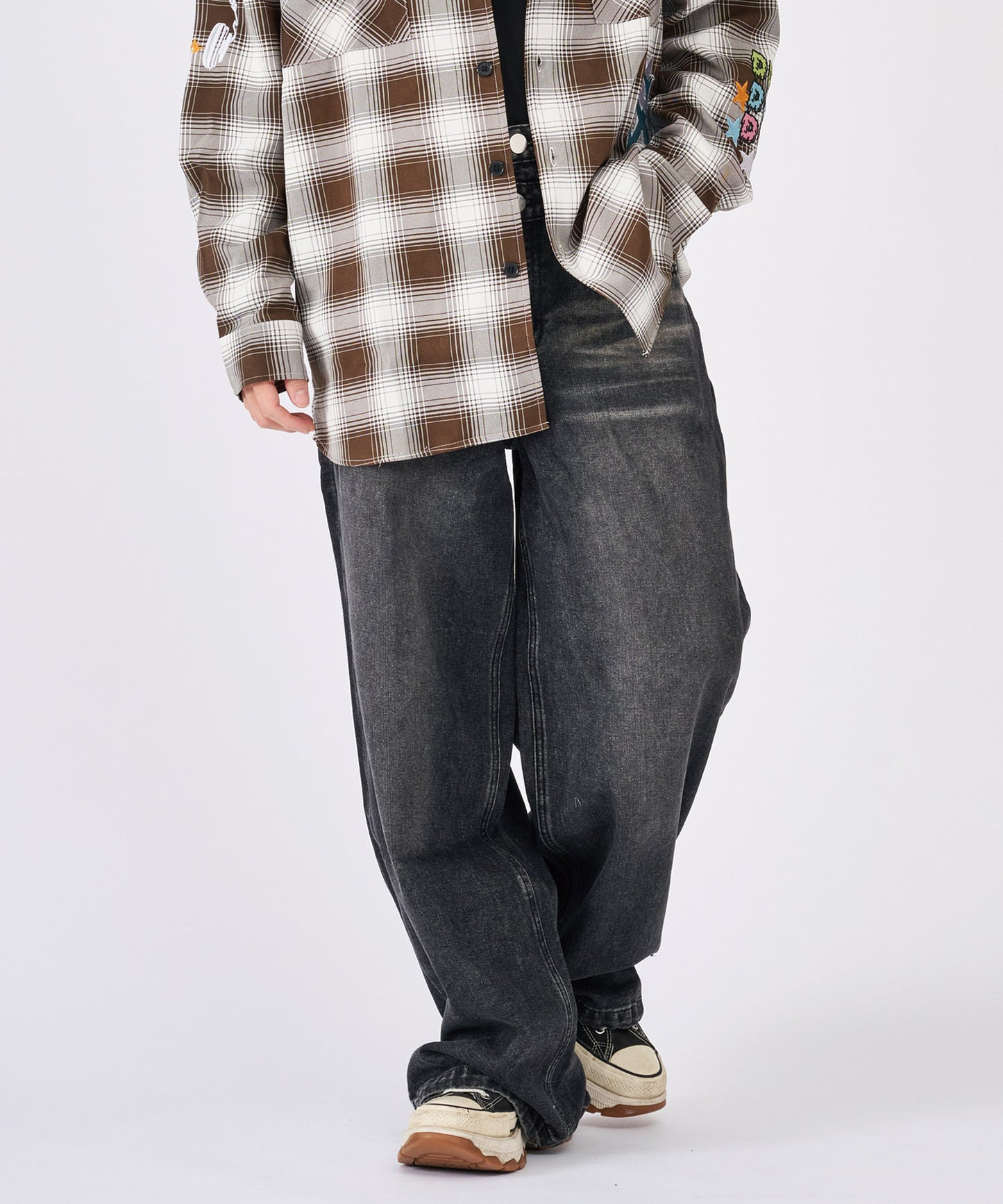 ダブルウエストパンツ