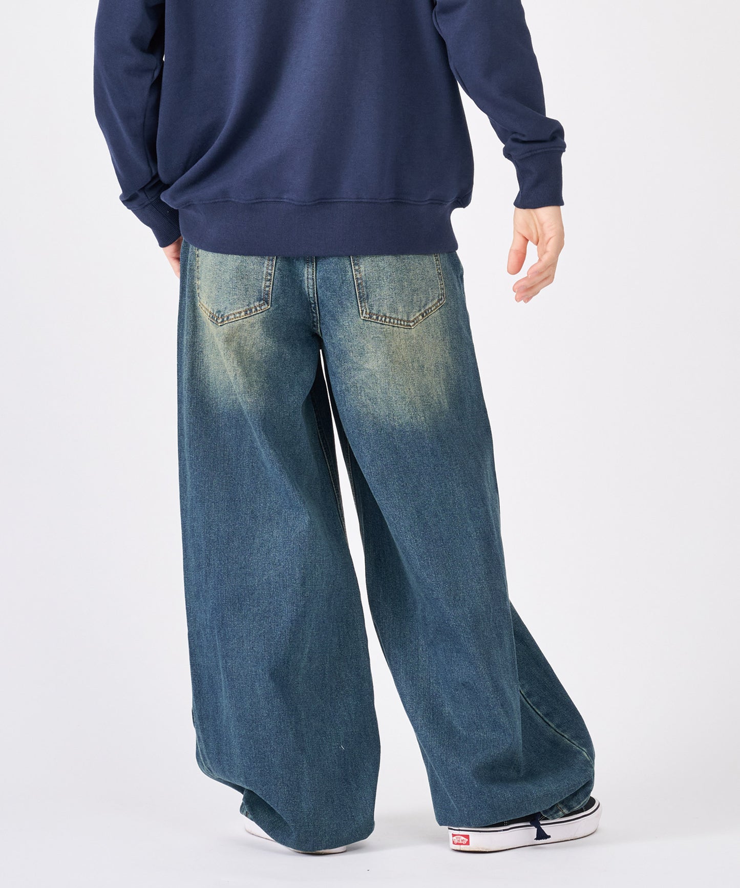 ダブルウエストパンツ