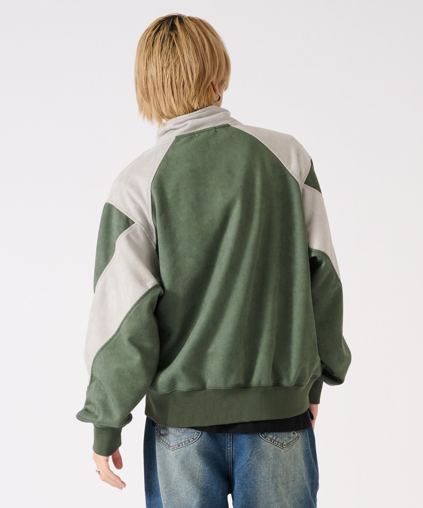 配色切り替えトラックジャケット