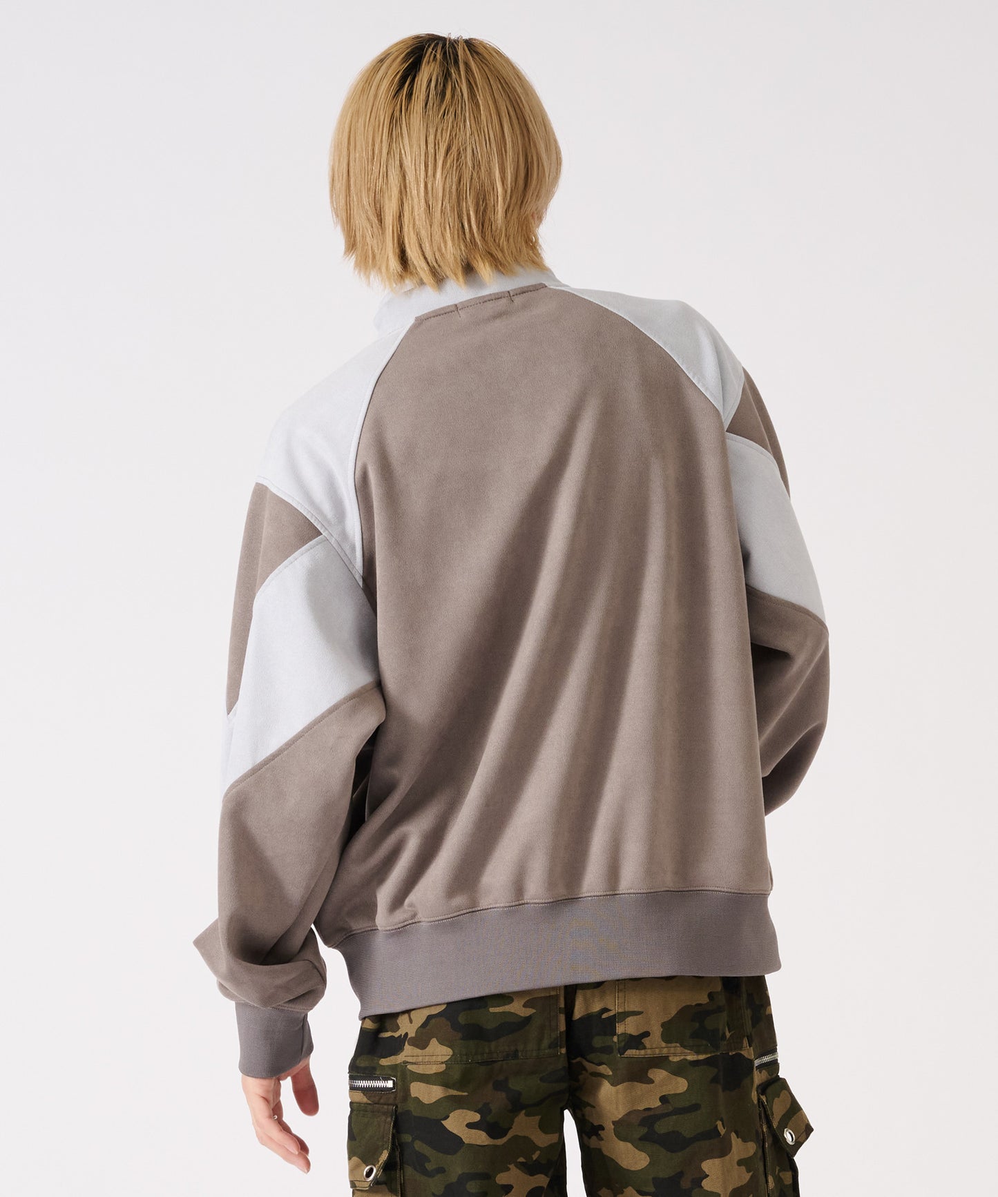 配色切り替えトラックジャケット