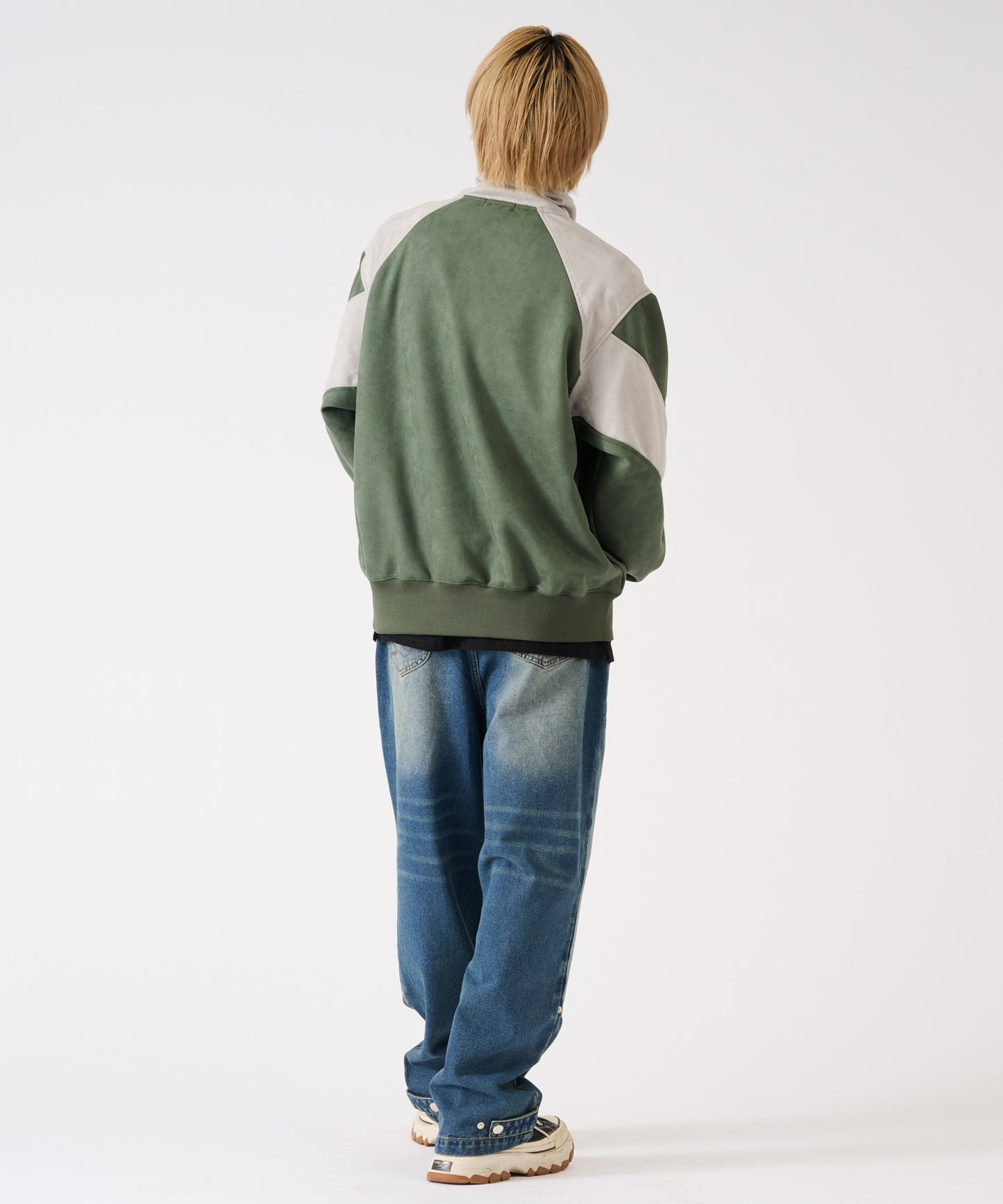 配色切り替えトラックジャケット