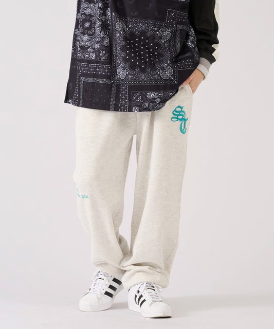 ビックロゴアップリケパンツ