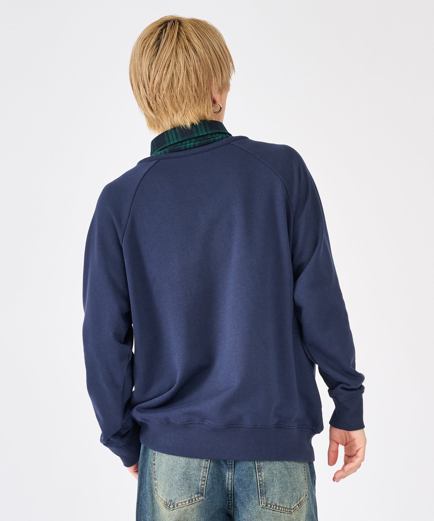 フェイクレイヤードトレーナー