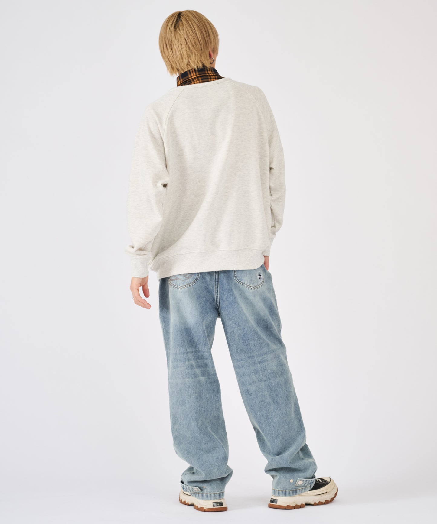 フェイクレイヤードトレーナー