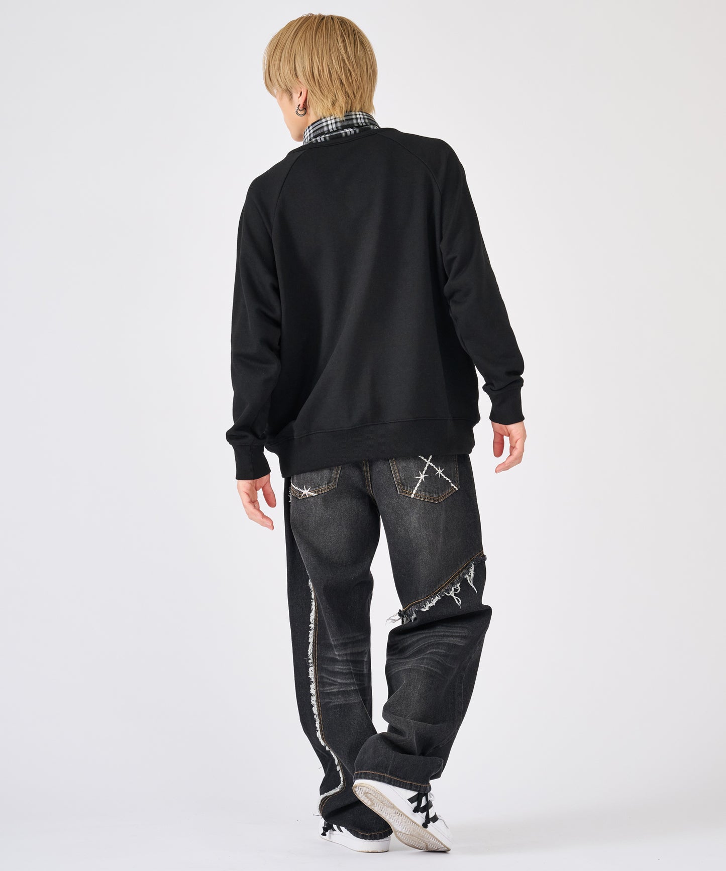 フェイクレイヤードトレーナー