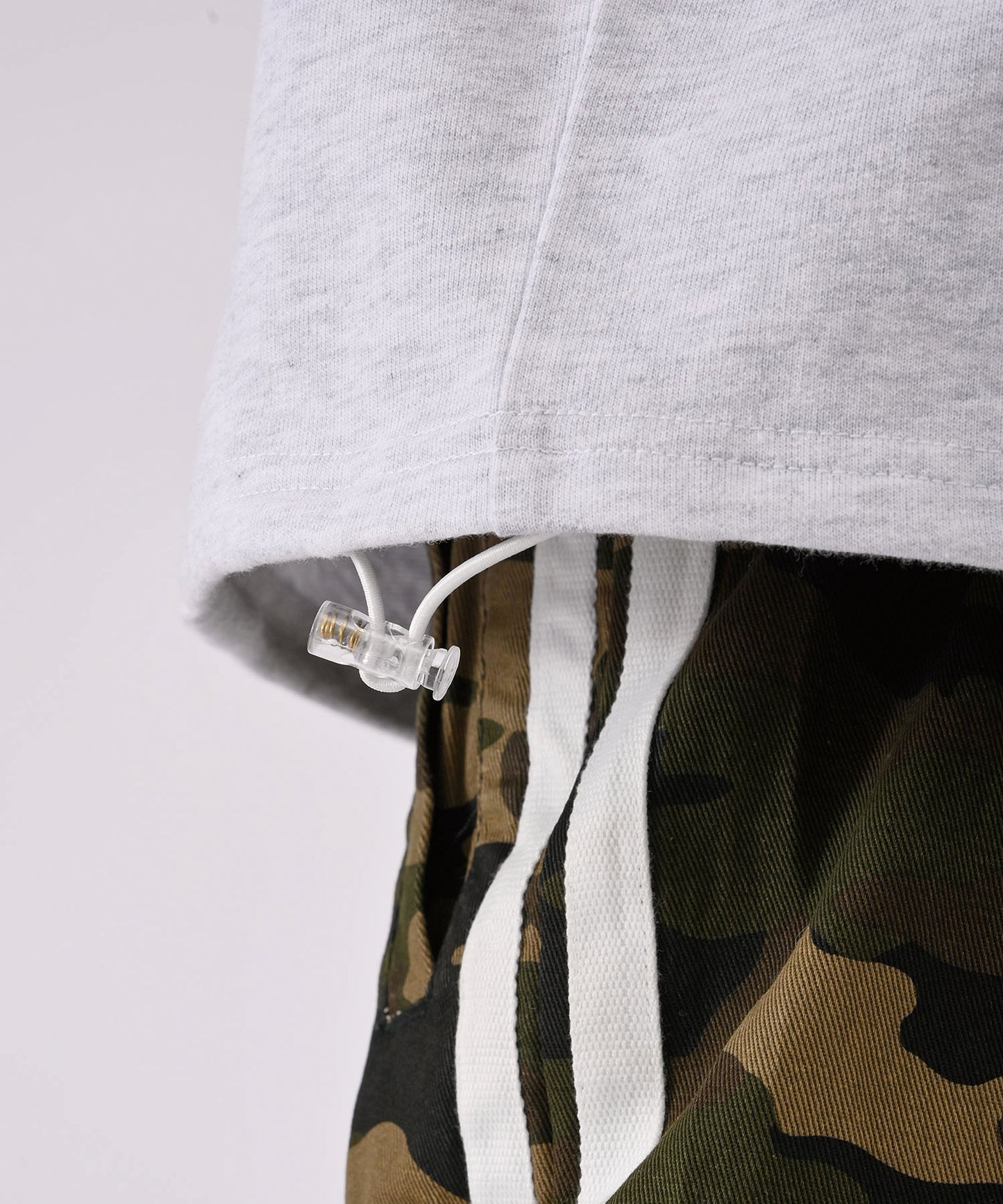 ハートサガラ刺繍半袖Tee