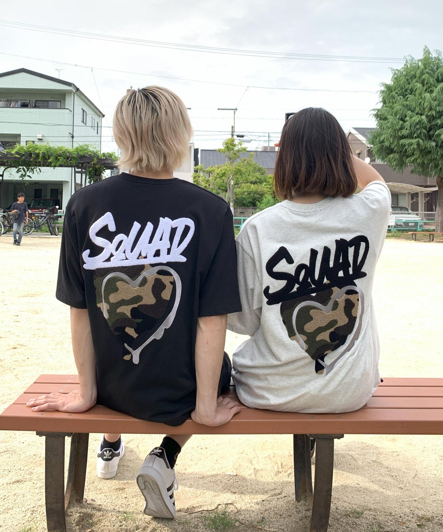 ハートサガラ刺繍セットアップ