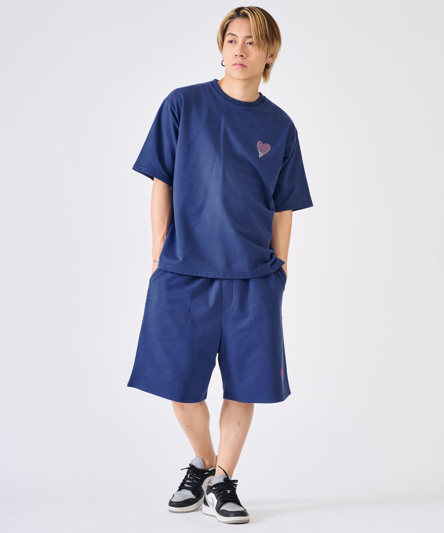 ハートラインストーンセットアップ