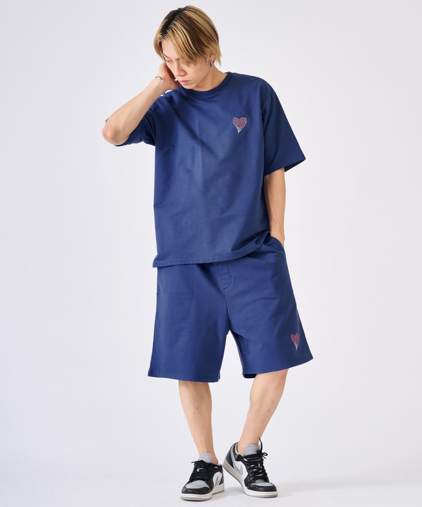 ハートラインストーンセットアップ