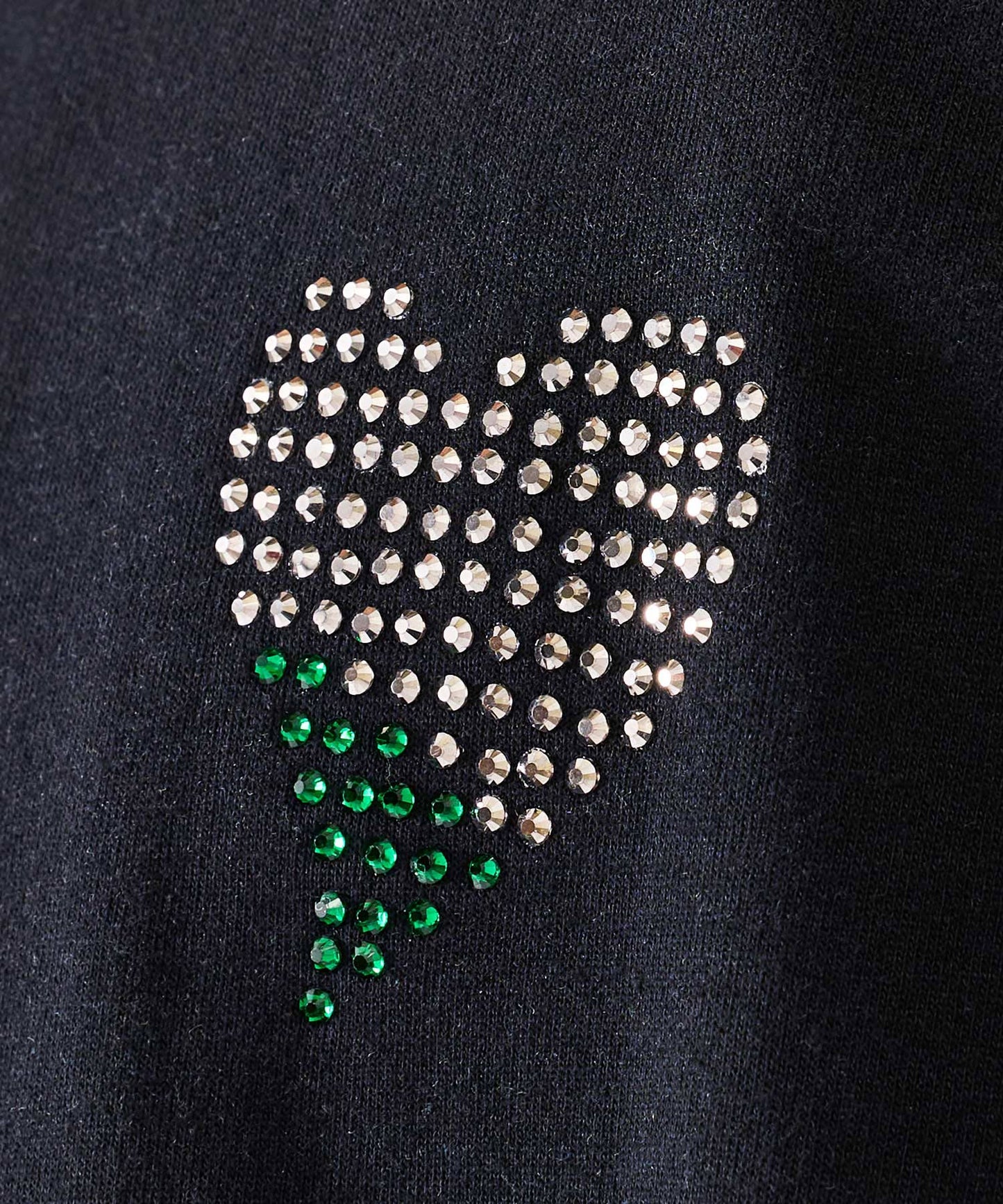 ハートラインストーンTee