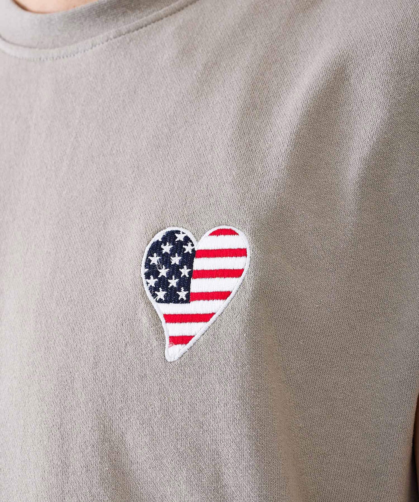 ハート刺繍セットアップ