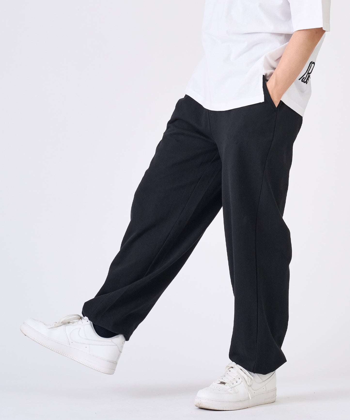 ハート刺繍ロングパンツ