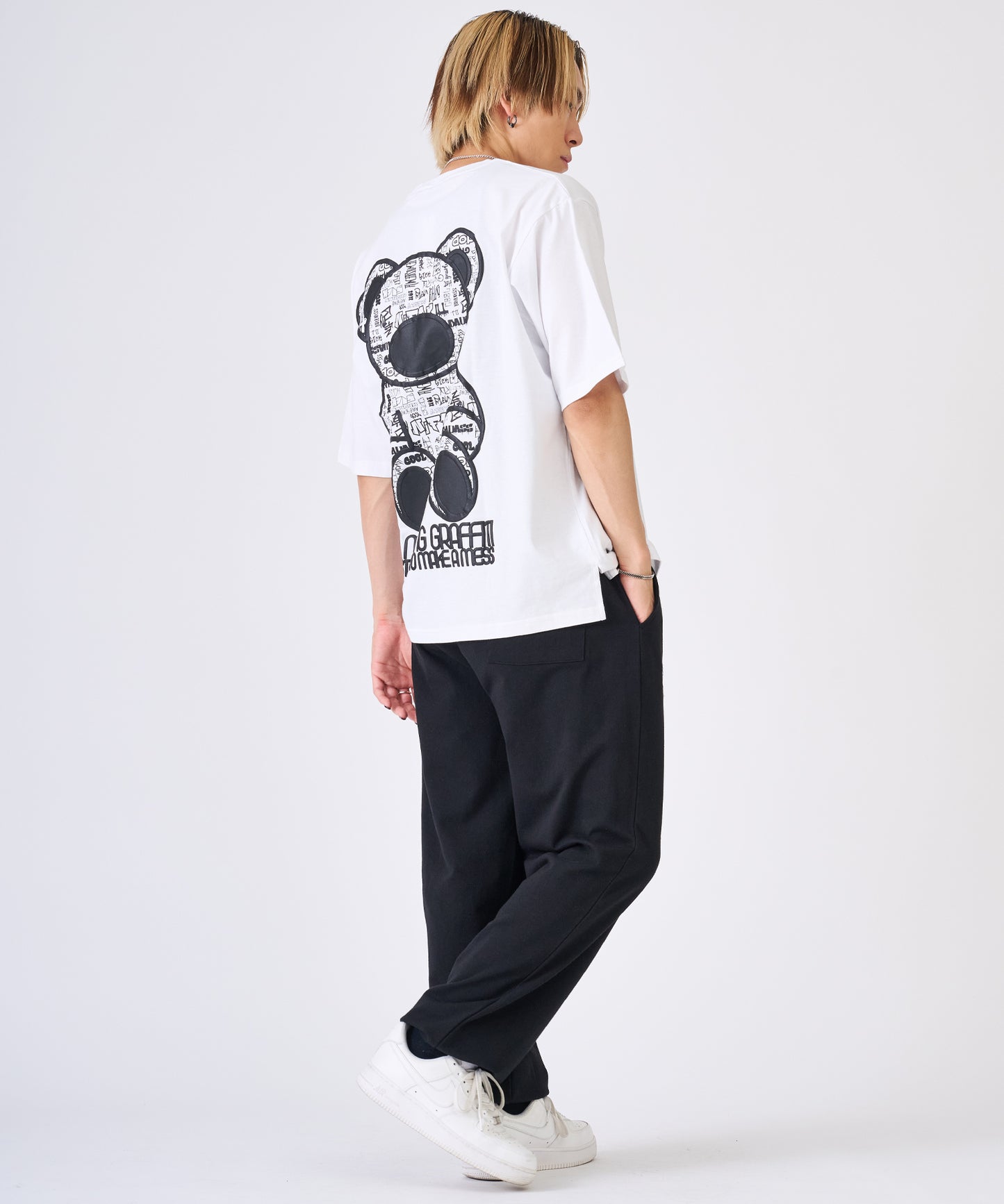 ハート刺繍ロングパンツ